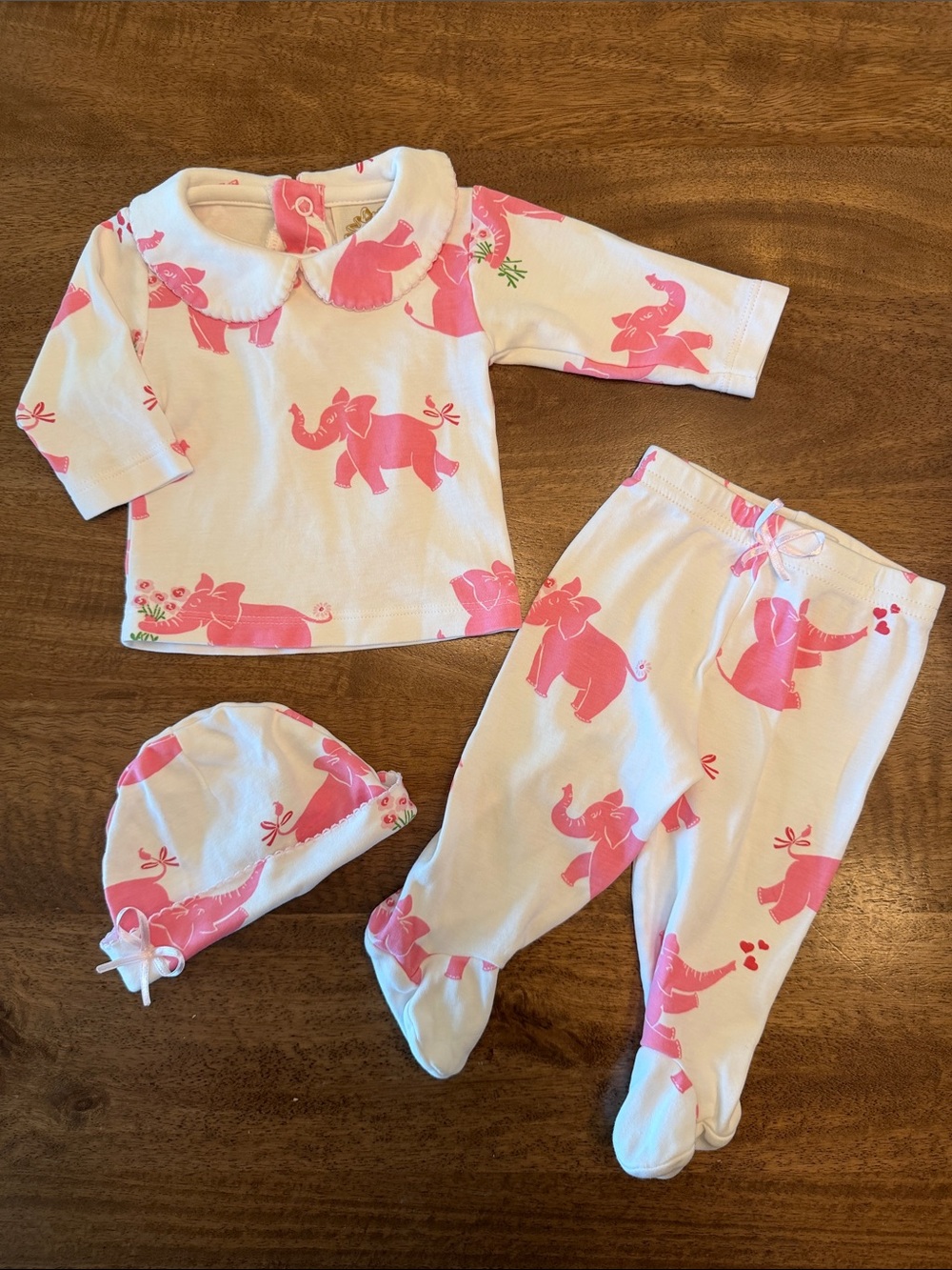 Beaufort Bonnet Company Newborn Baby Girl 3 Piece Set